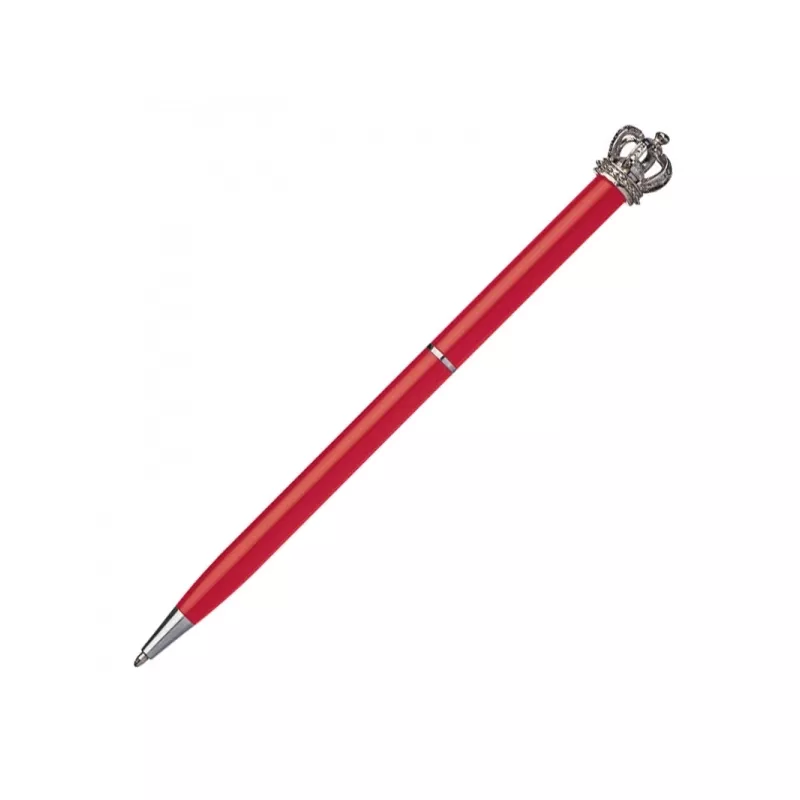 Długopis metalowy KINGS PARK - czerwony (048805)