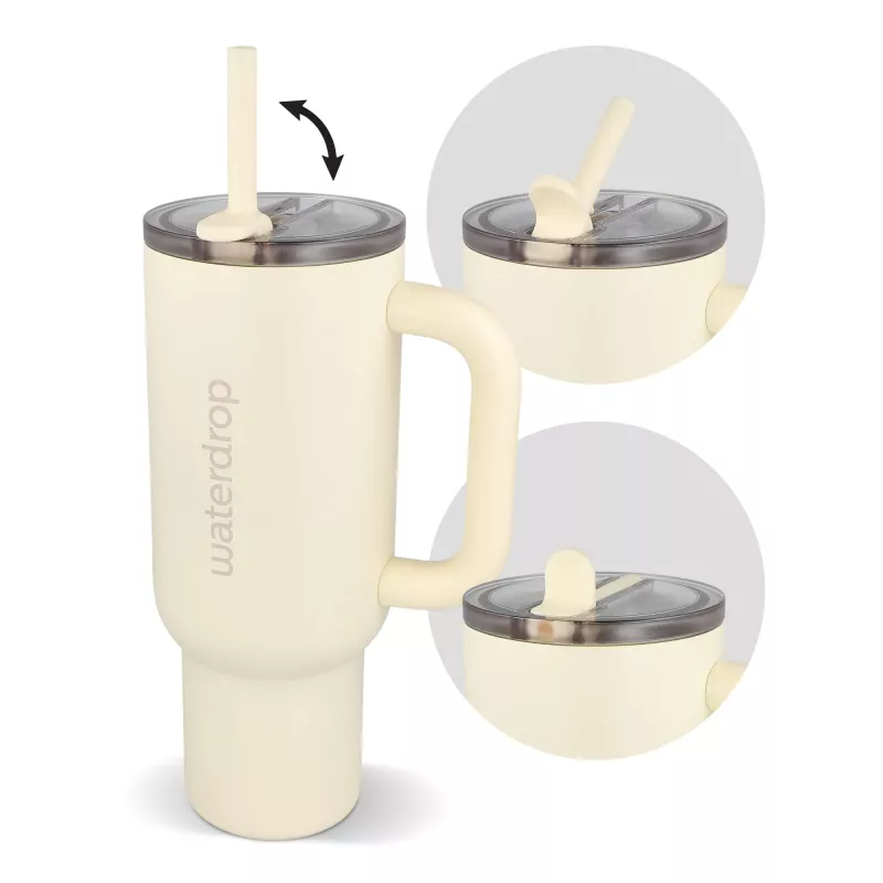 Kubek termiczny Waterdrop Explorer 1,1 l - beżowy (LT47003-N0055)