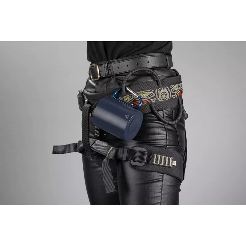 Kubek z recyklingowanej stali nierdzewnej VIVO 250 ml - granatowy (16405-06)