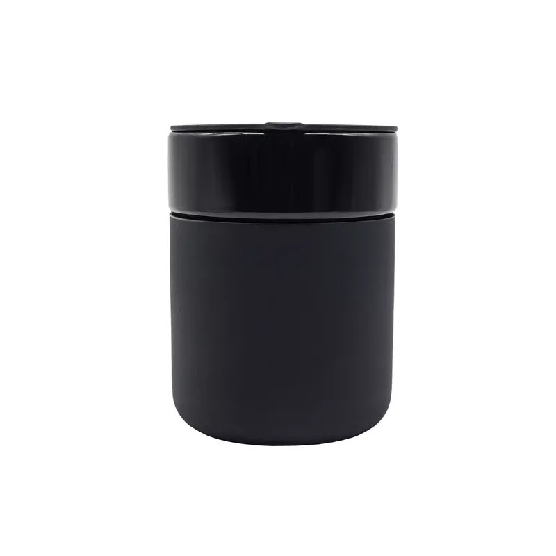 Kubek ceramiczny Caldo 370 ml - czarny (R85322.02)