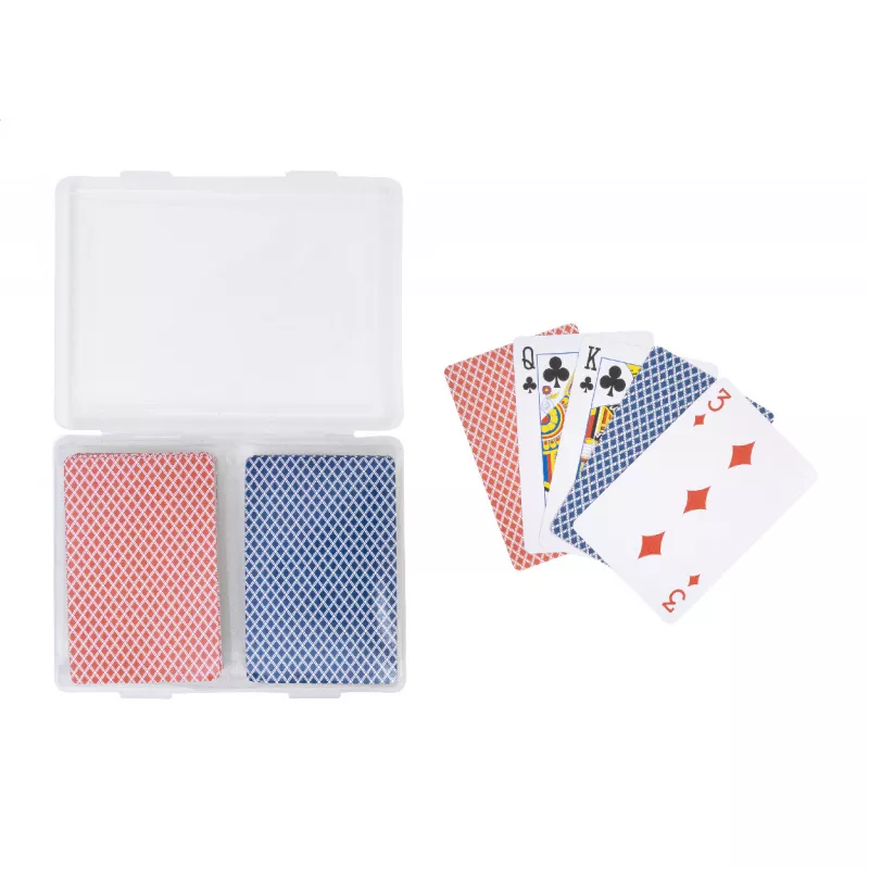 Canasta zestaw kart do gry - wielokolorowy (AP800068)