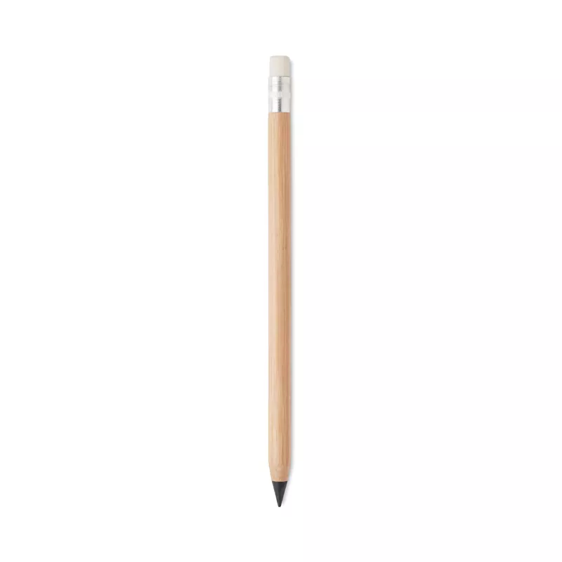 Ołówek wieczny bambusowy z gumką INKLESS PLUS - Drewna (MO6493-40)