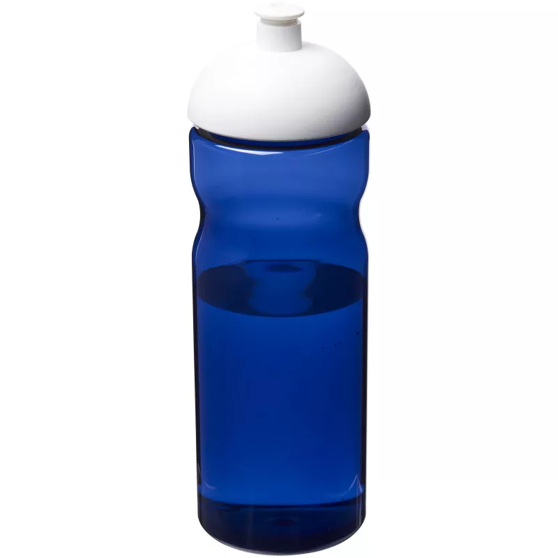 Bidon H2O Eco o pojemności 650 ml z wypukłym wieczkiem - Biały-Niebieski (21009813)