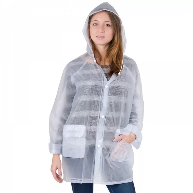 Płaszcz przeciwdeszczowy CLERMONT-FERRAND - przeźroczysty (910166)