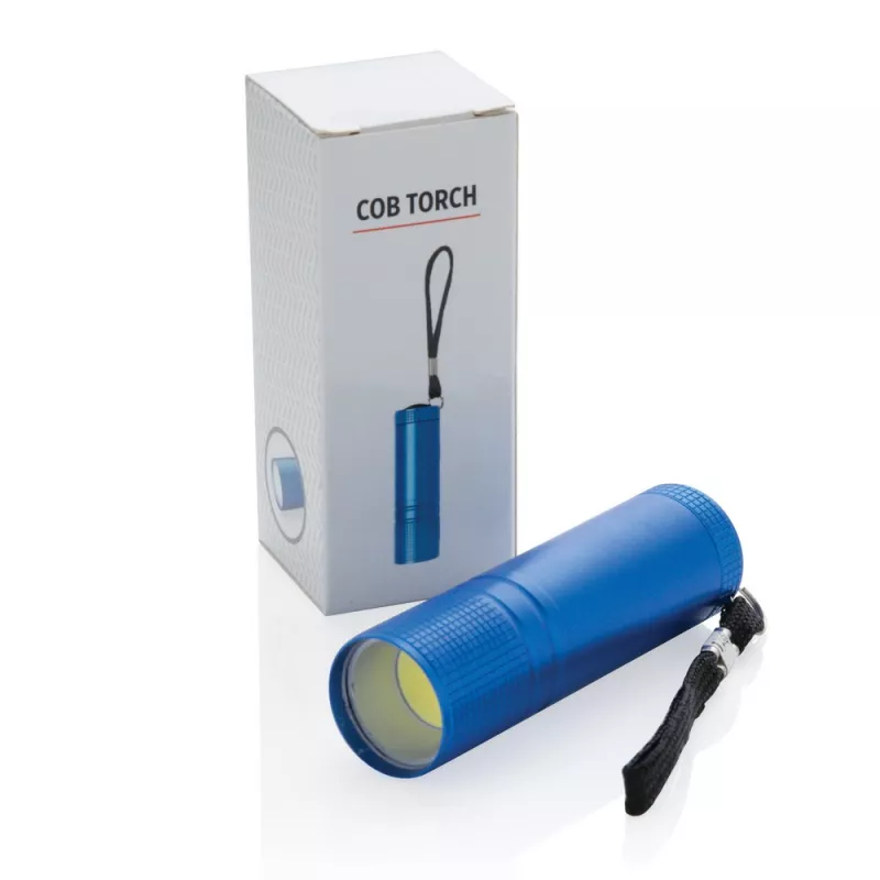 Latarka COB - niebieski (P513.825)