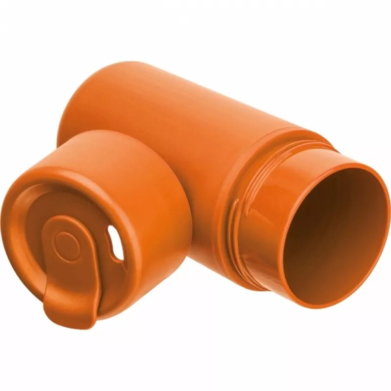 Kubek z podwójnymi ściankami GENOA 500 ml - pomarańczowy (535410)