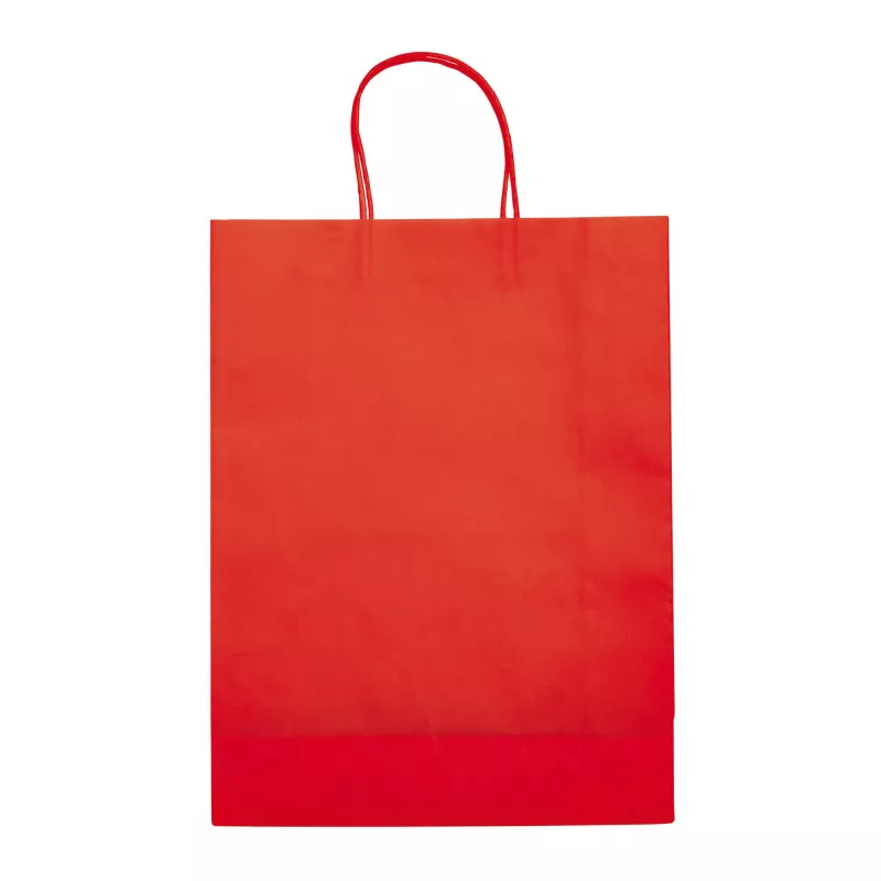 Papierowa torba 30x40x12 cm 120g/m² - czerwony (LT91718-N0021)