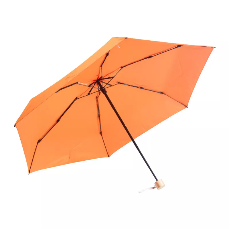 Mini parasol manualny ø89 cm z RPET Miniboo - pomarańcz (AP808418-03)