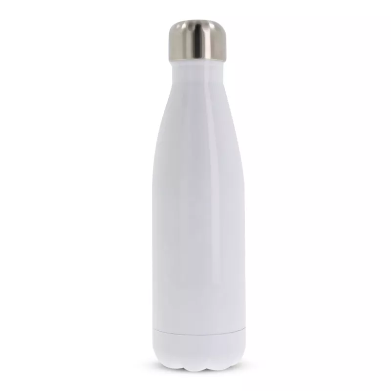 Butelka termiczna z nadrukiem full color Swing Subli 500ml - biało / srebrny (LT98810-N0105)