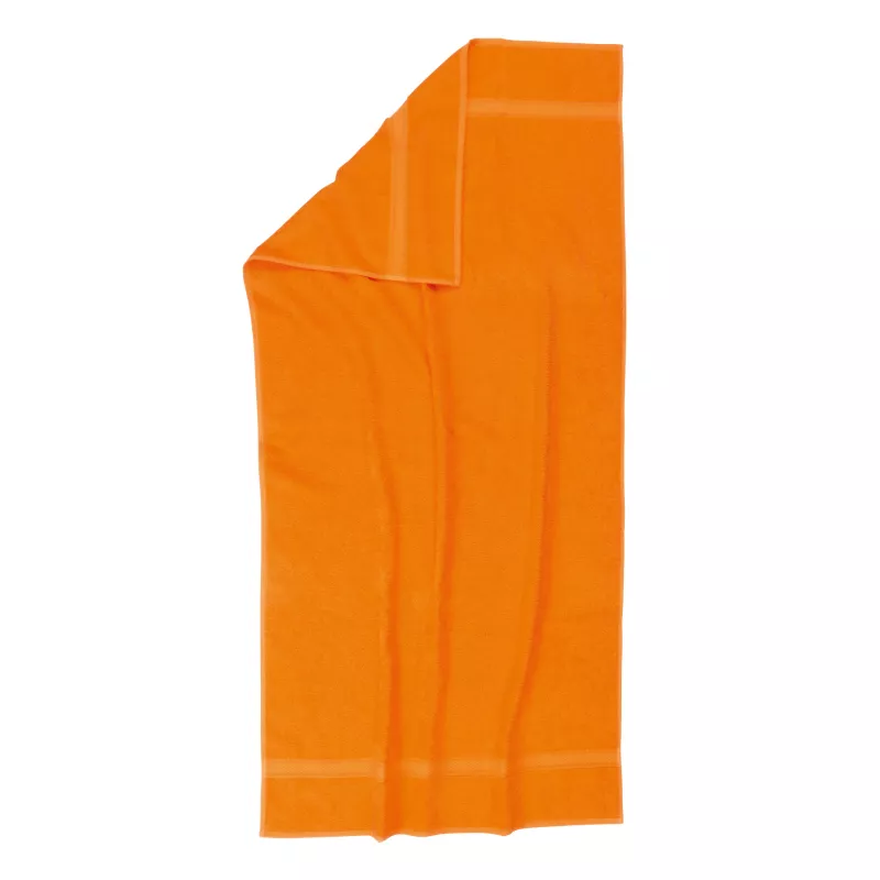 Ręcznik plażowy 70 x 140 cm SUMMER TRIP bawełna 375 g/m² - pomarańczowy (56-0605115)