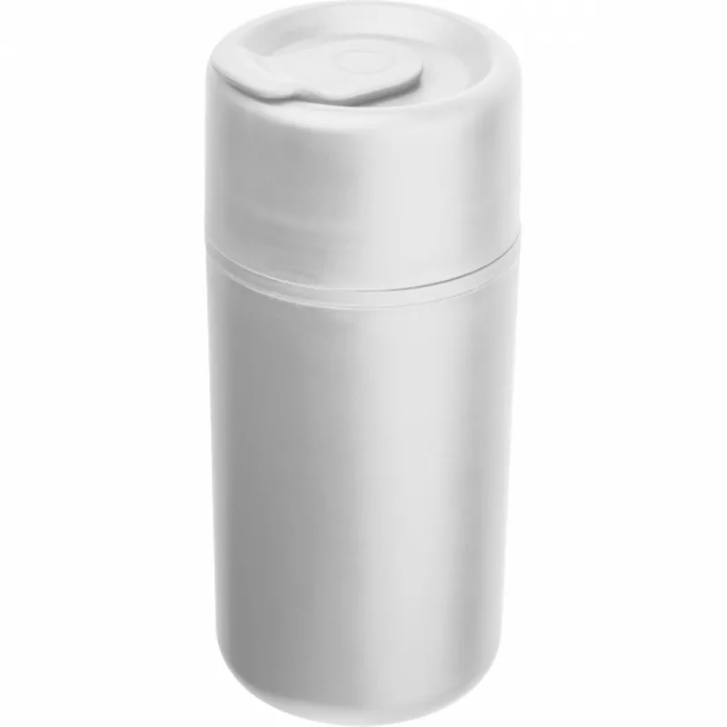 Kubek z podwójnymi ściankami GENOA 500 ml - biały (535406)