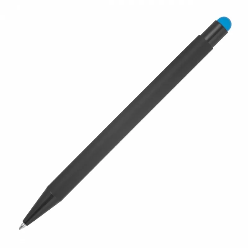 Długopis metalowy touch pen soft touch OHARA - jasnoniebieski (462424)
