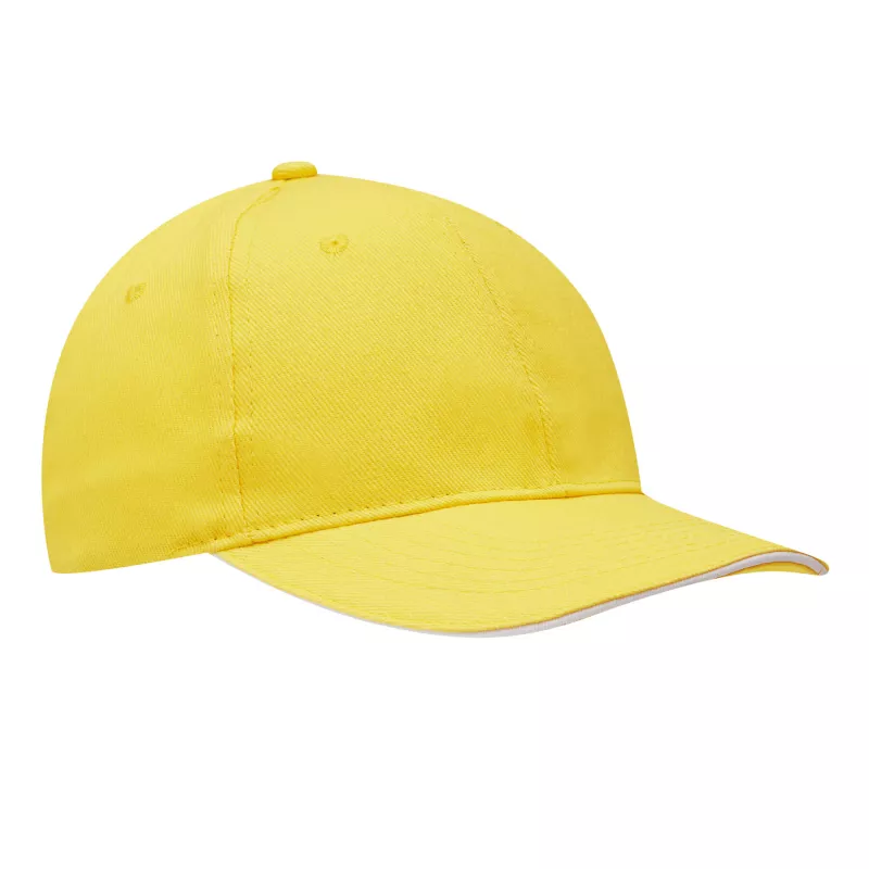 Czapka baseballowa - żółty (56-0702175)