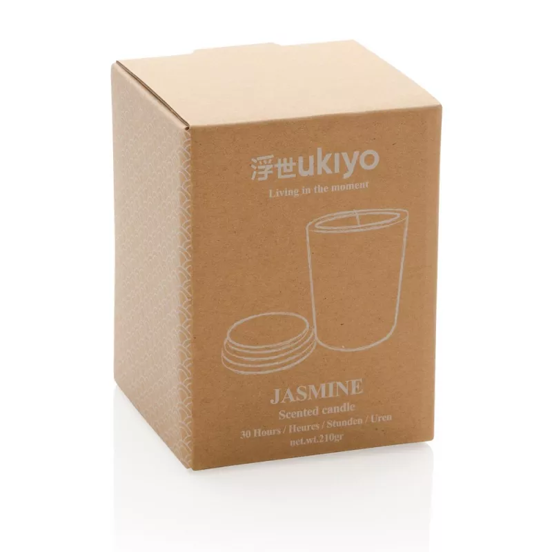 Świeczka zapachowa Ukiyo - biały (P262.943)