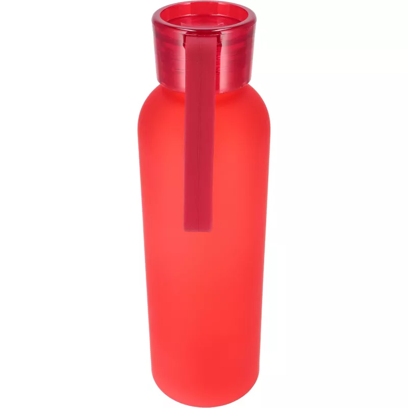 Butelka PET soft touch READING 550 ml - czerwony (532205)