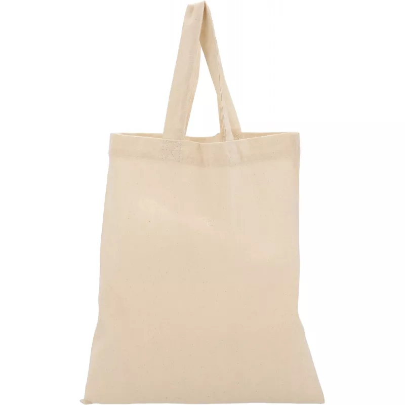 Torba bawełniana z krótkimi uszami 140 g/m2 ANTIBES - biały (346406)