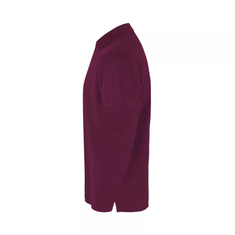 Koszulka bawełniana 210 g/m² ID Polo/stretch 0525 - Bordeaux (0525-BORDEAUX)