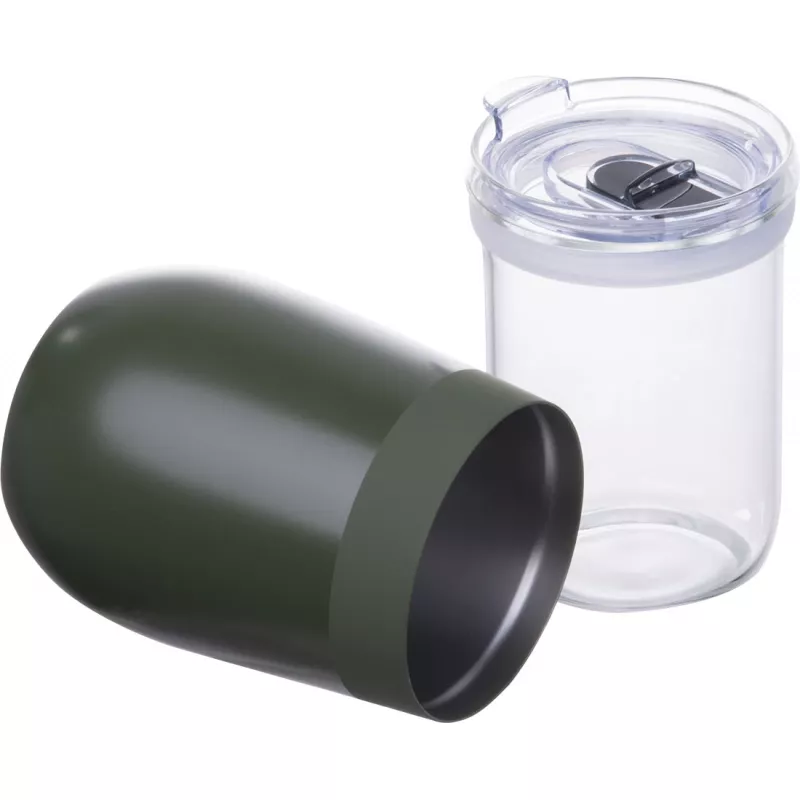 Kubek termiczny PALM BAY MoLu 350 ml - oliwkowy (522419)