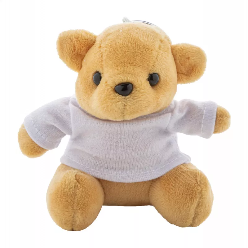 TeddyFob pluszowy miś brelok - biały (AP800054-01)