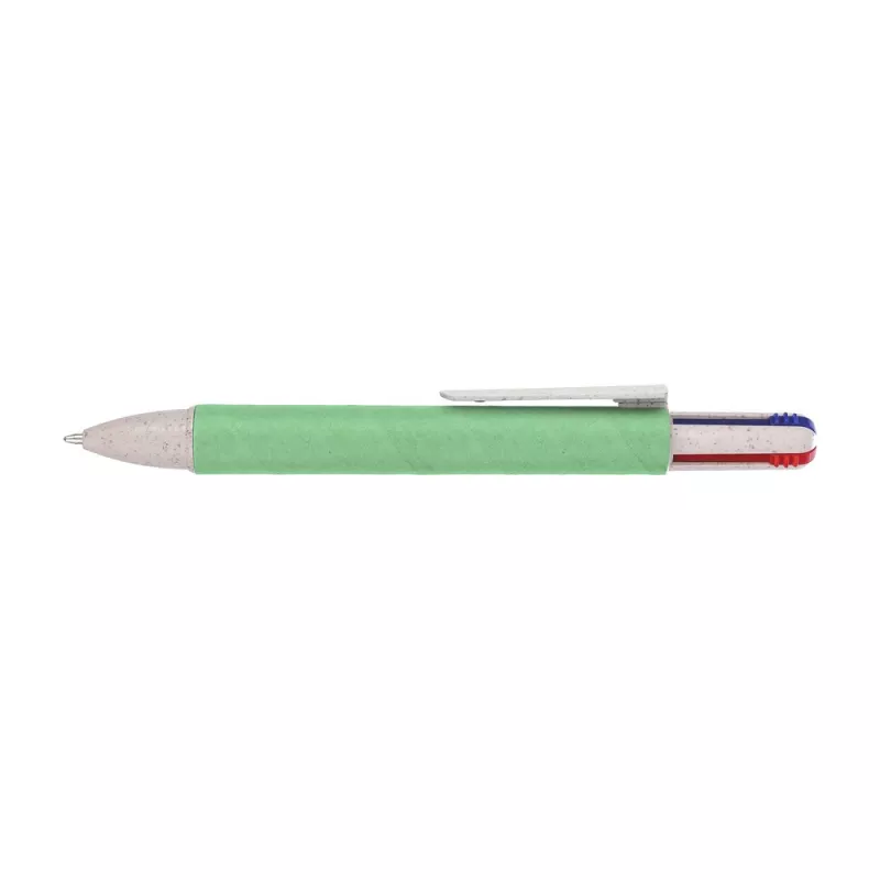 Długopis, wielokolorowy wkład - zielony (VA444-06)