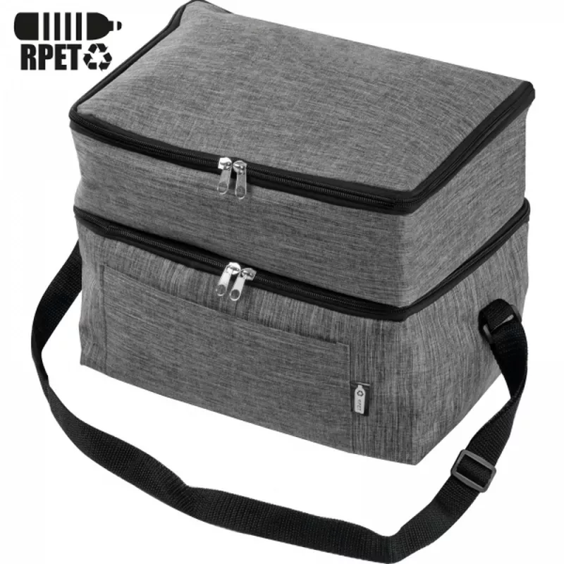 Torba termiczna RPET STELLA - ciemnoszary (6297877)