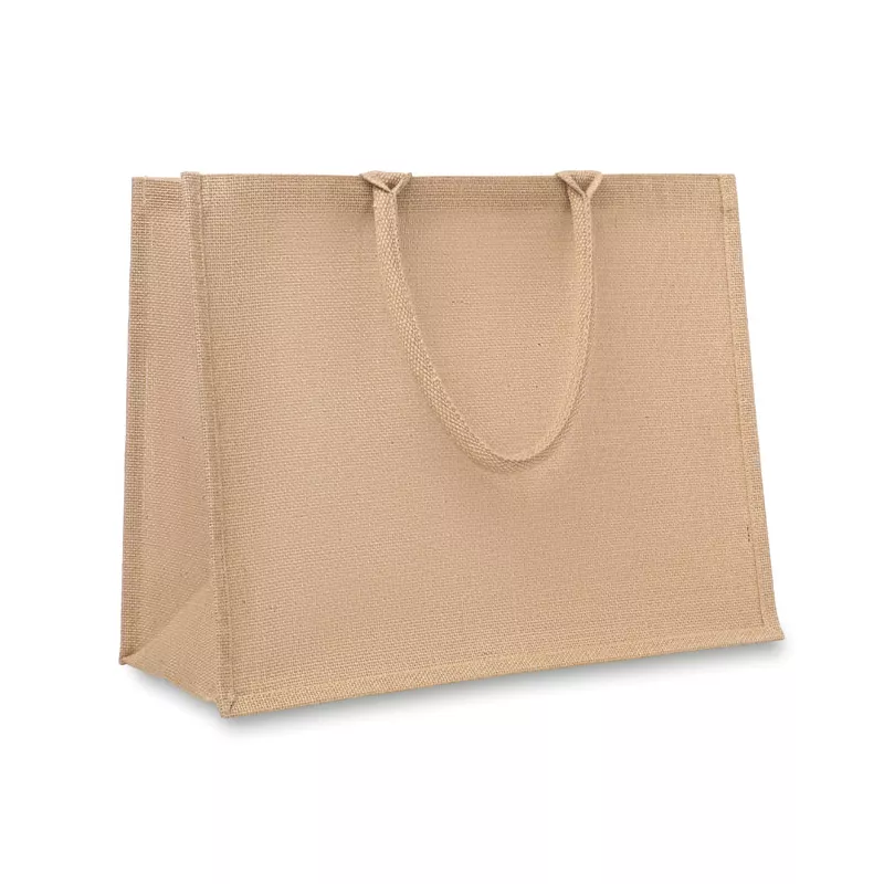 Torba jutowa laminowana BRICK LANE - Bezowy (MO8965-13)