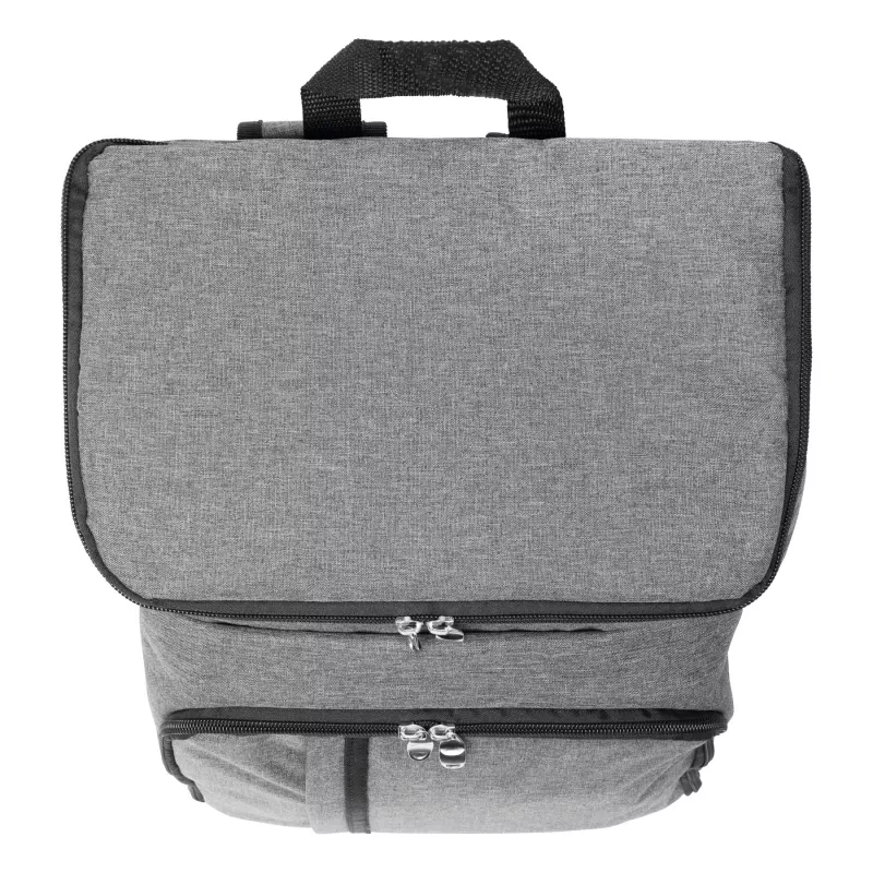 Plecak piknikowy dla 2 osób - czarny, szary (56-0604080)