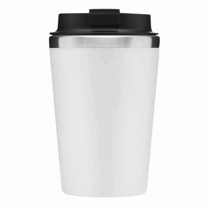 Kubek podróżny 350 ml TAKE & GO dwuścienny - biały (56-0304641)