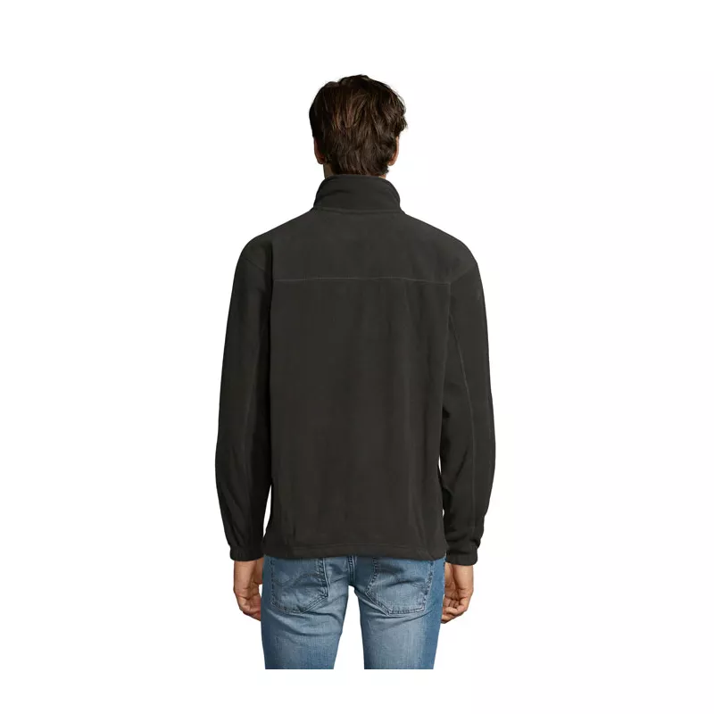 Bluza polarowa męska rozpinana 300 g/m² Sol's NORTH - Szarość Węgla Drzewnego (S55000-CR)