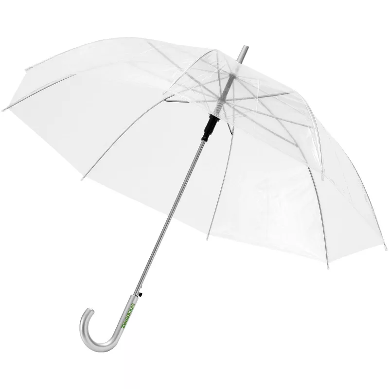 Przejrzysty parasol automatyczny Kate 23'' - Biały przezroczysty (10903900)