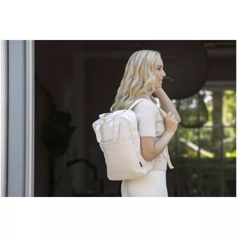 Trip Aware™, plecak na laptopa 14 cali wykonany z materiałów z recyklingu, 9 l - Hale Blue (12076255)