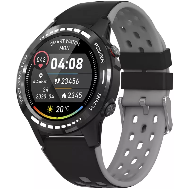 Smartwatch Prixton GPS SW37 - Czarny (2PA07190)