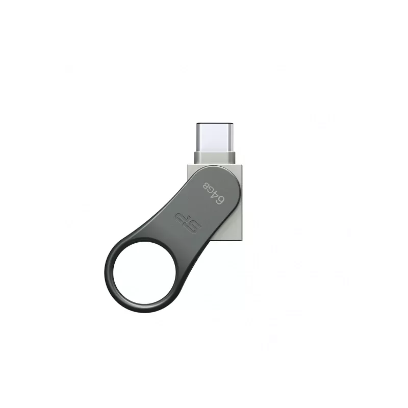 Pendrive Silicon Power Mobile C80 USB A and C od 16 do 64 GB - szary (EG 815007 32GB)