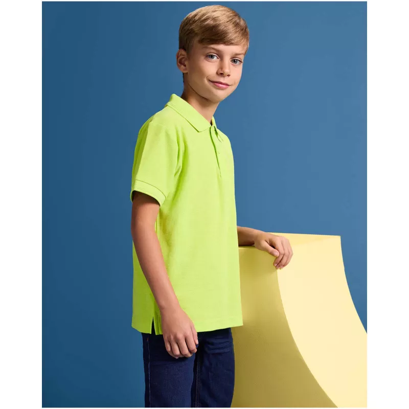 Dziecięca koszulka polo premium 190g/m² ROLY PEGASO - Mantis Green (K6609-MANTISGR)