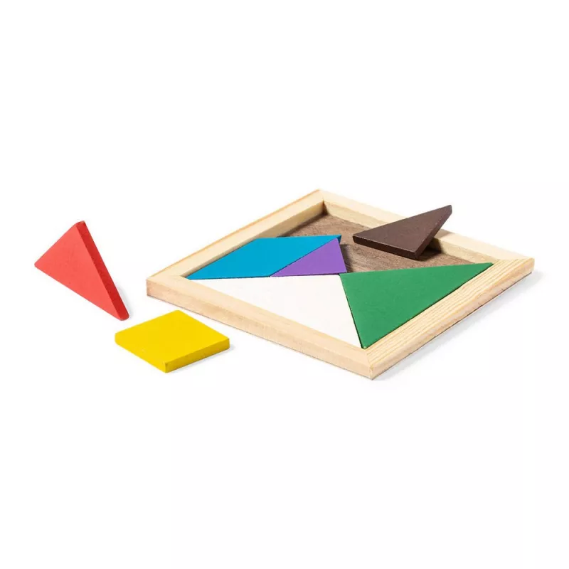 Puzzle tangram - wielokolorowy (V7663-99)