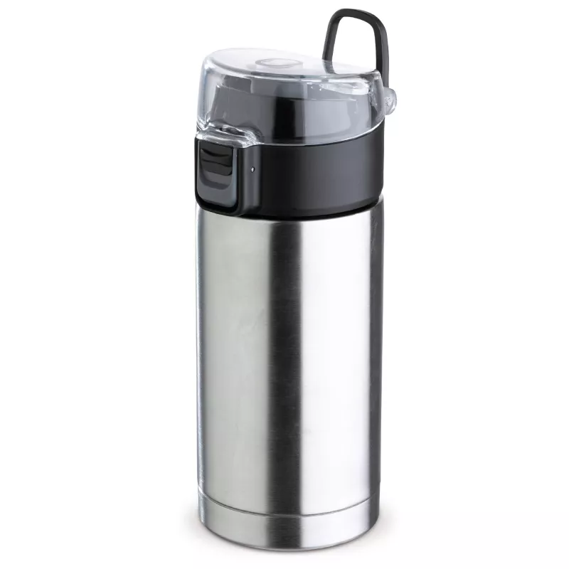 Thermo cup click-to-open 330ml - srebrny (LT98815-N0005)