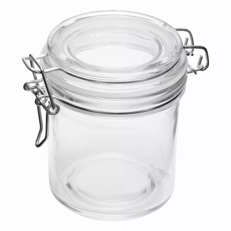 Szklany słoik, pojemność ok. 280 ml - transparentny (56-0306045)