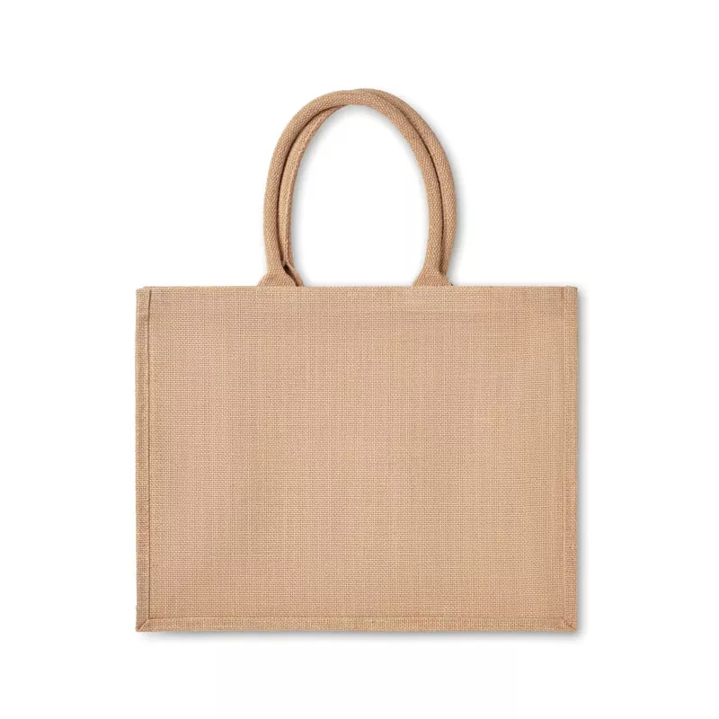 Torba jutowa laminowana BRICK LANE - Bezowy (MO8965-13)
