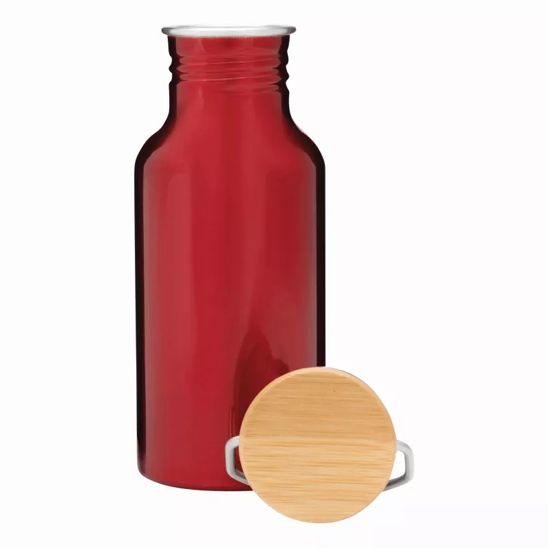Aluminiowa butelka - czerwony (56-0603154)