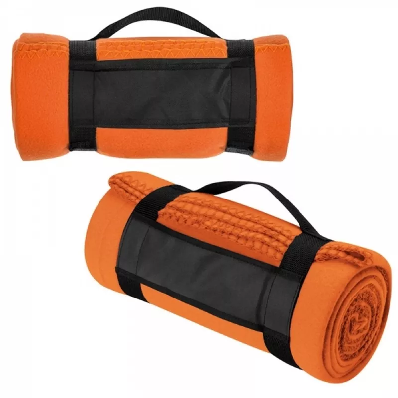 Koc z polaru NASHVILLE 170 g/m² - pomarańczowy (690210)