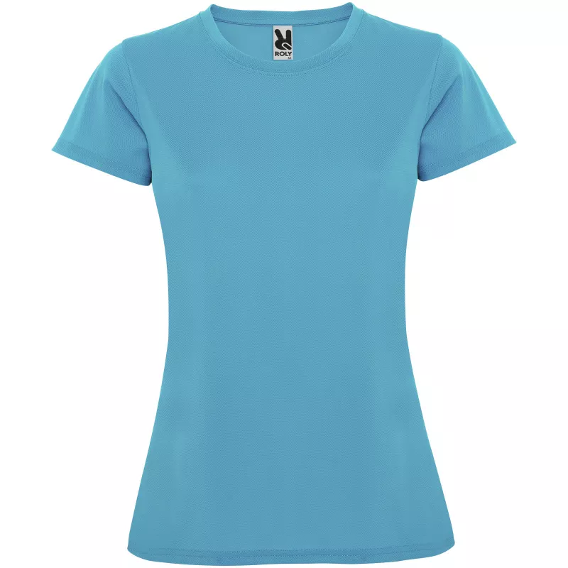 Damska koszulka poliestrowa 150 g/m² ROLY MONTECARLO WOMAN 0423 - Turkusowy (R0423-TURQUOIS)