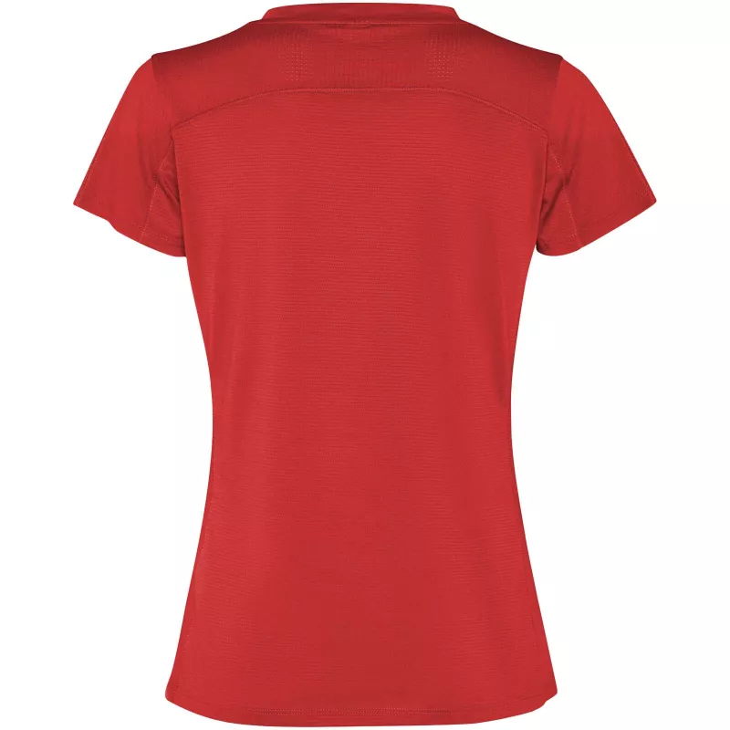 Slam short sleeve women's sports t-shirt - Czerwony (R0305-RED)