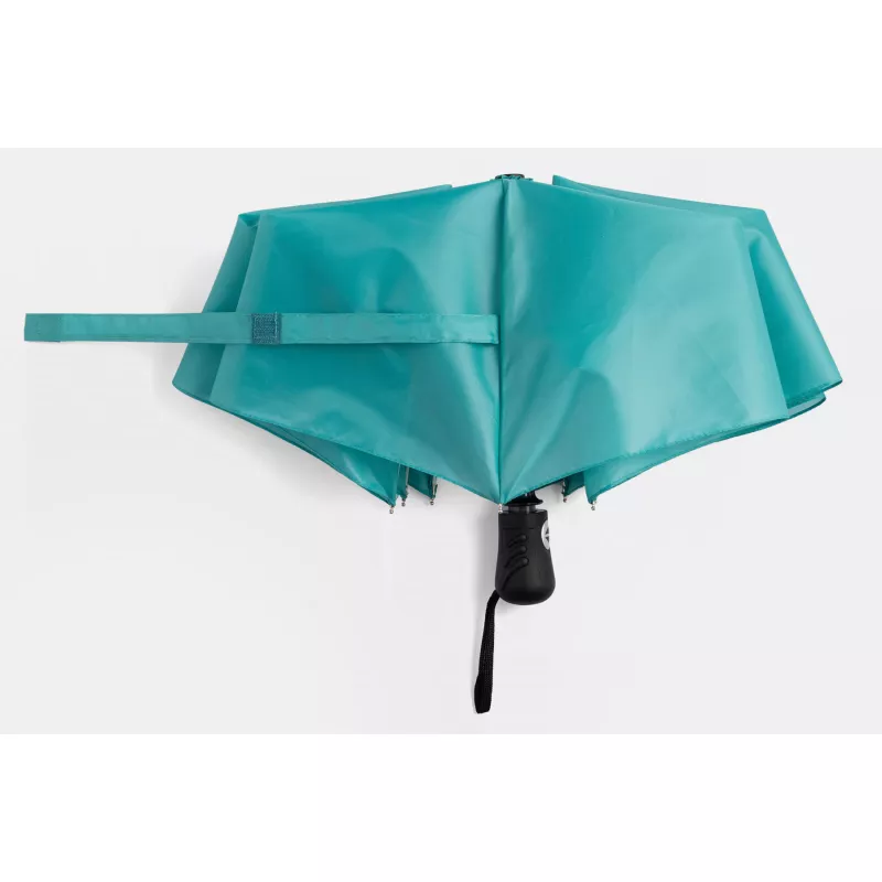 Automatyczny, wiatroodporny, kieszonkowy parasol BORA - turkusowy (56-0101284)