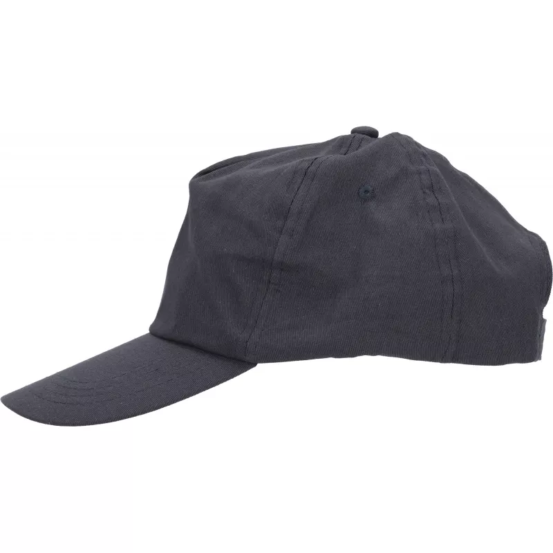 Czapka z daszkiem 5 paneli SANTA FE - ciemnoszary (246677)