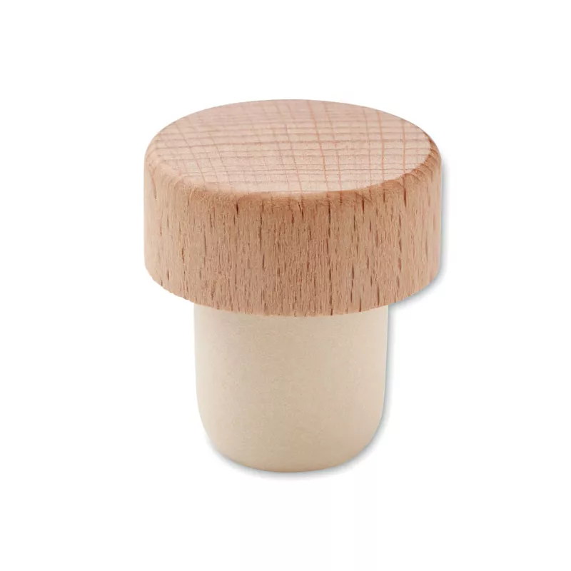 Korek do butelki z drewna bukowego BOPPER - Drewna (MO2457-40)