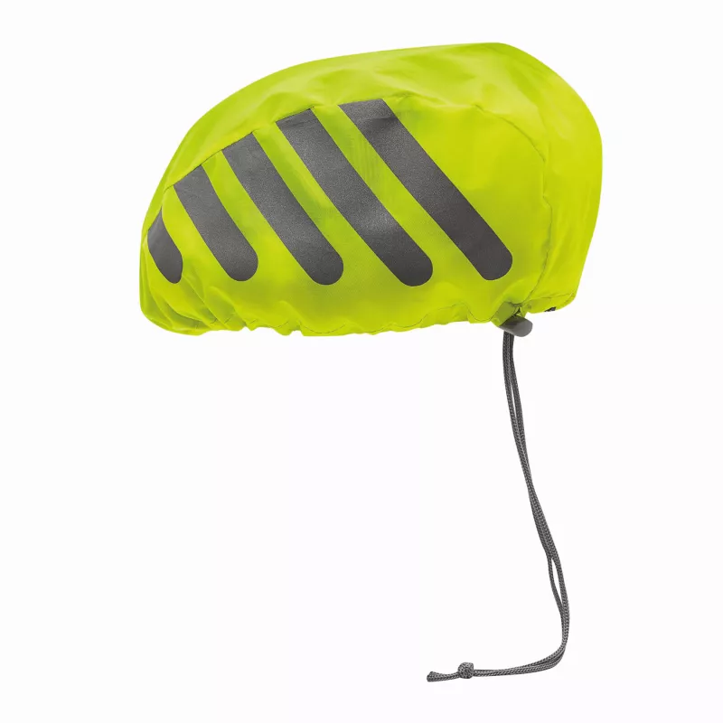 Ochraniacz przeciwdeszczowy na kask rowerowy - żółty (56-0239001)