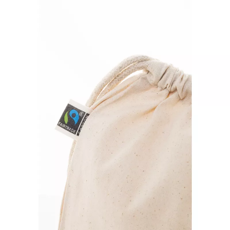 Ferdraw worek ze sznurkami "fairtrade" - naturalny-a (AP800019-00)