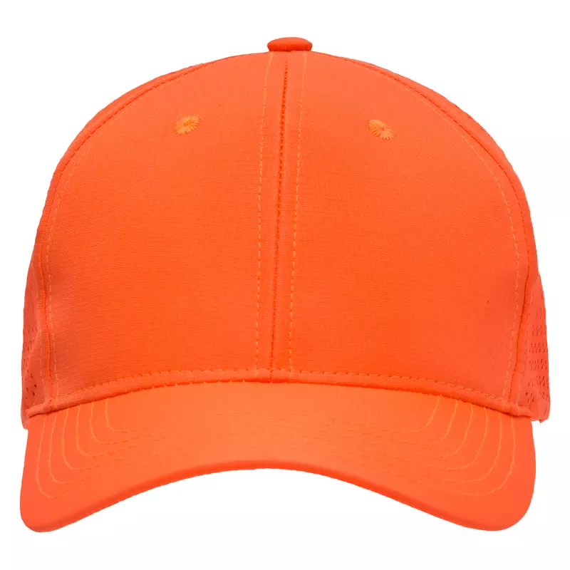 Czapka z daszkiem RIPSTOP z perforowanymi bocznymi panelami 150 g/m² #3977 - Pomarańczowy (HW-3977-ORANGE)