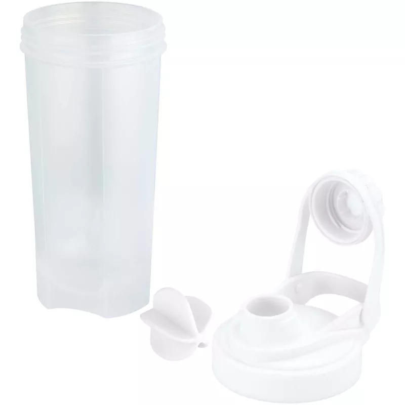 Forza butelka sportowa 700 ml z shakerem - Przezroczysty bezbarwny (10091901)