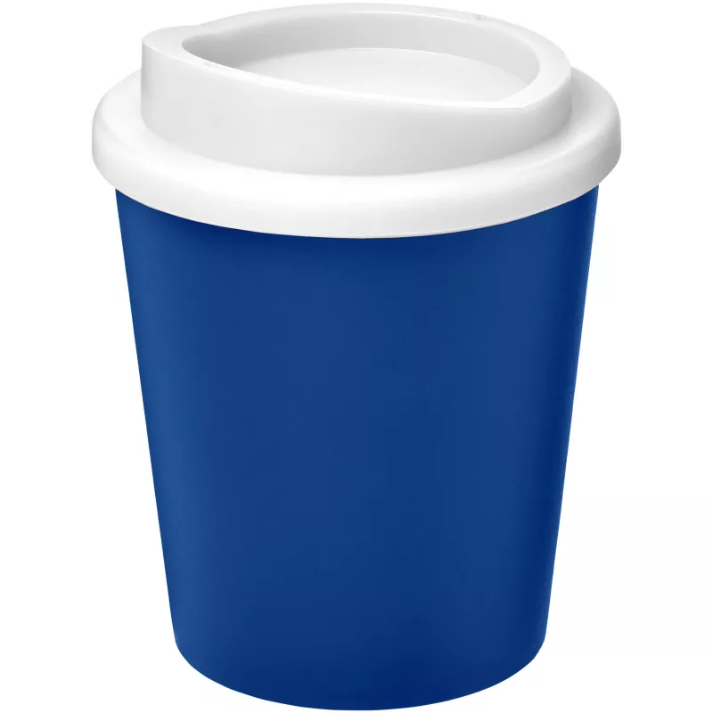 Kubek termiczny z plastiku 250 ml dowolny mix kolorów - Biały-Niebieski (21009215)